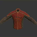 Red Superman Logo Jacket With Red And Gray Design And Zipper Closure