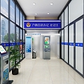 Public Security Exit-Entry Administration Exit-Entry Self-Service Handling 3d model