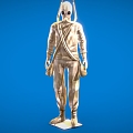 Diver diving suit game character game character anime character 3d model