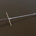 Wild Boar Sword Weapon Cold Weapon Long Sword Long Sword Big Sword PBR Material Next Generation Sword Western Sword European Sword Ancient Sword Iron Sword Sabre 3d model