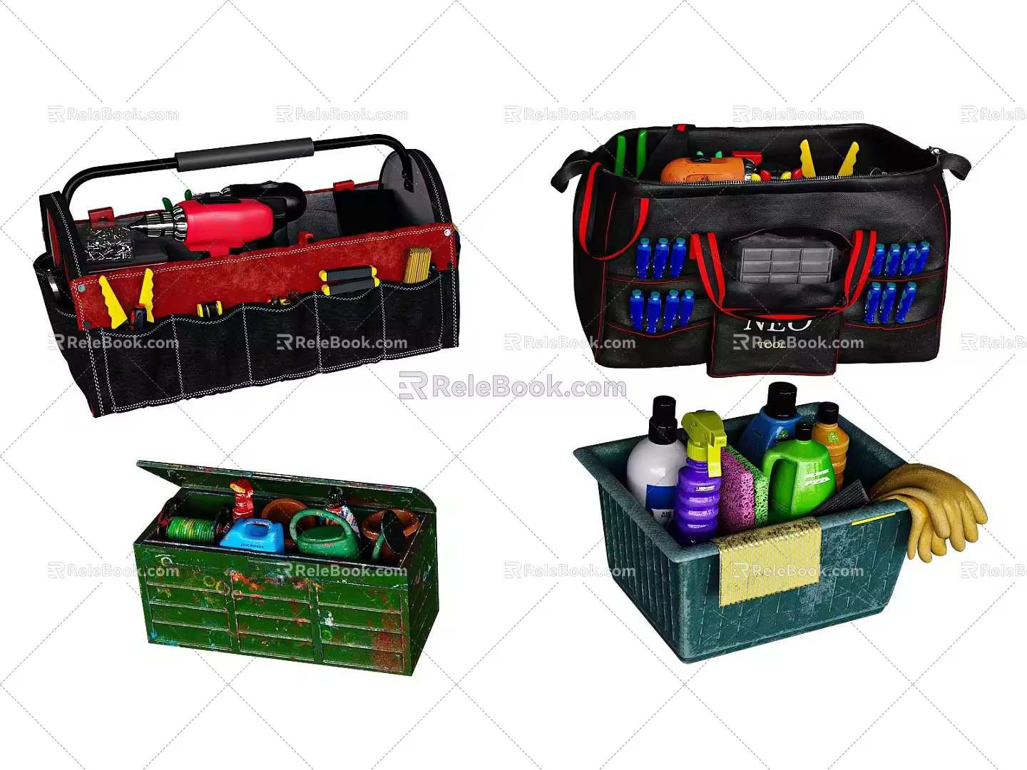 Toolbox Toolkit 3d model