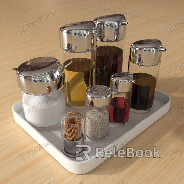 Modern Seasoning Bottle Seasoning Jar model