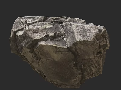 Rough Textured Natural Stone Material With Solid Structure Ideal For Construction And Decoration 3d model