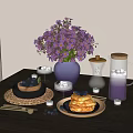 Modern Tableware Ornaments 3d model