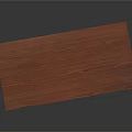 Wooden Coffee Table With Two Drawers And Slim Legs Minimalist Design