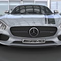 Mercedes-Benz sports car AMG GT Coupe luxury car super running low face number low model simple model game sub-era film and television level super realistic 3d model