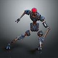 Mech Warrior Mech Soldier Machine Battlearm Mechanical Battlearm Machine Fighter Robot 3d model