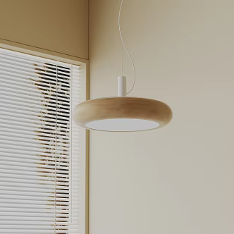 Modern chandelier 3d model