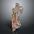Garden Decorative Rock Ornament With Natural Stone Structure For Outdoor Landscaping