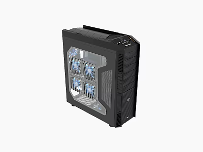 Modern Chassis Computer Chassis 3d model