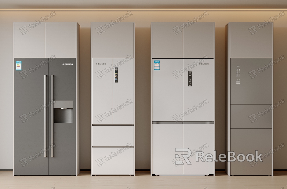 Refrigerator Freezer Double-door Refrigerator Single-door Four-door Double-door Smart Refrigerator Embedded Refrigerator model