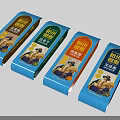 Colorful Yogurt Roll Packages Featuring Assorted Flavors And Attractive Design Elements