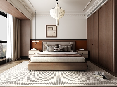 Quiet Bedroom Middle Bedroom 3d model