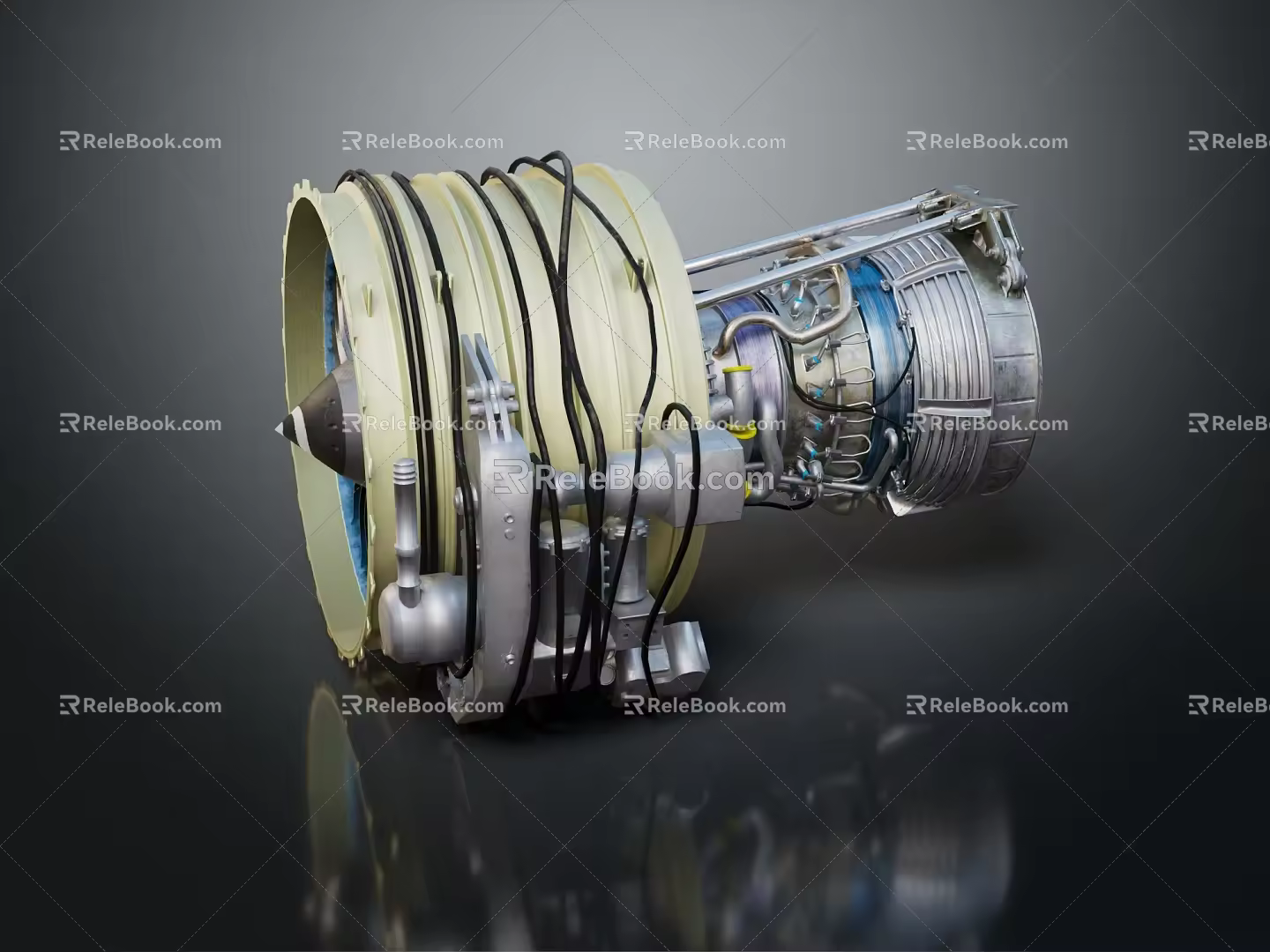 Modern Engine Racing Engine Racing Engine Car Engine 3d model