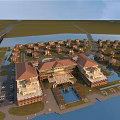 Luxurious Detached Villa With Waterfront View Reflection And Modern Architectural Design