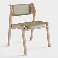 Cadeira single chair dining chair 3d model