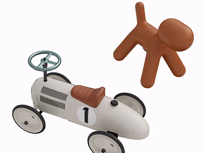 Modern toy car children's toys 3d model