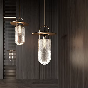 Modern Chandelier Small Chandelier Glass Chandelier Bar Table Chandelier Bedside Chandelier 3d model