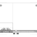 Modern Dark Gray Double Door Refrigerator With Water Dispenser And Digital