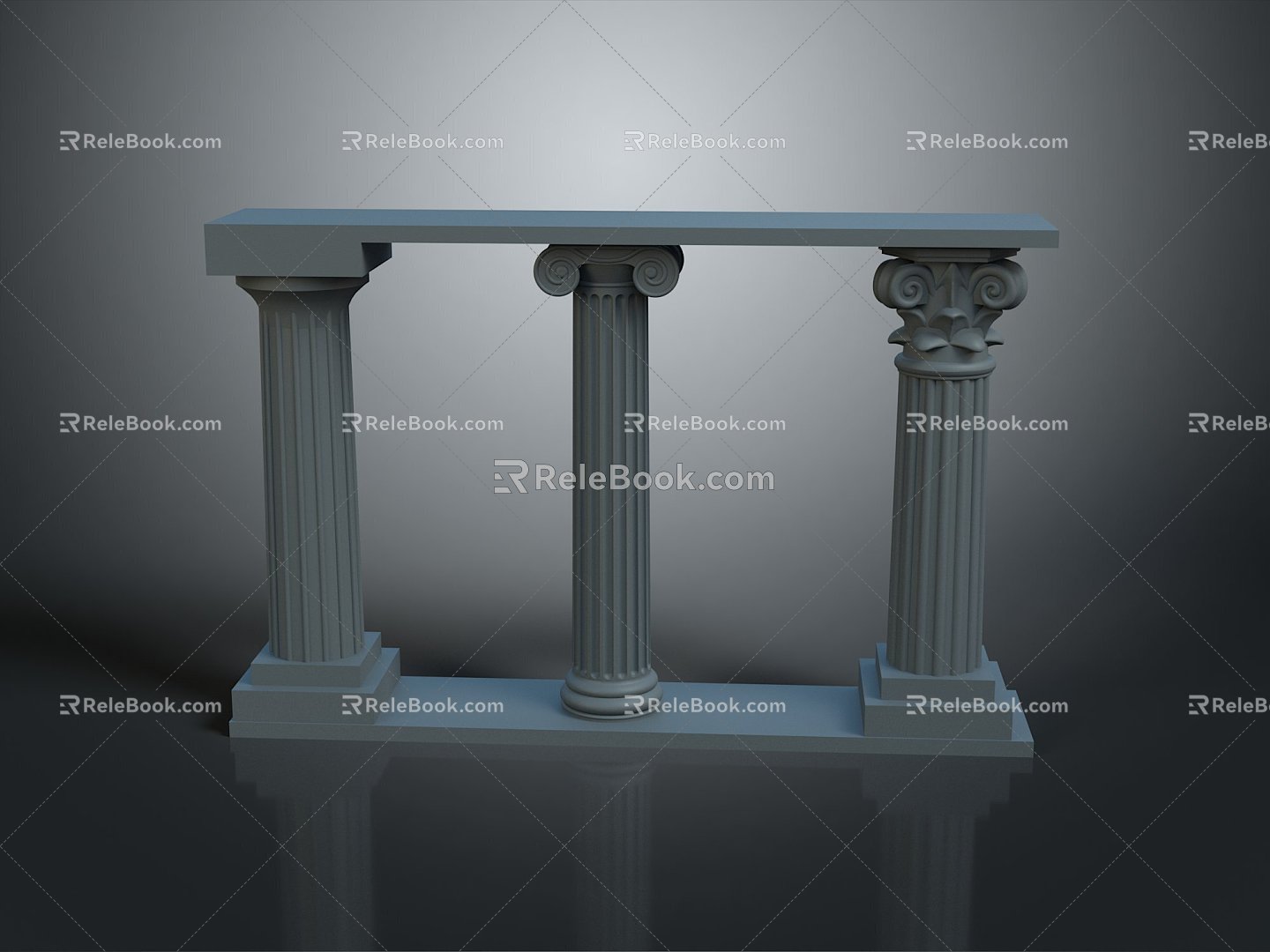 Columns Stone Columns Stone Columns Old Columns Roman Columns Roman Columns Classical Columns Greek Columns 3d model