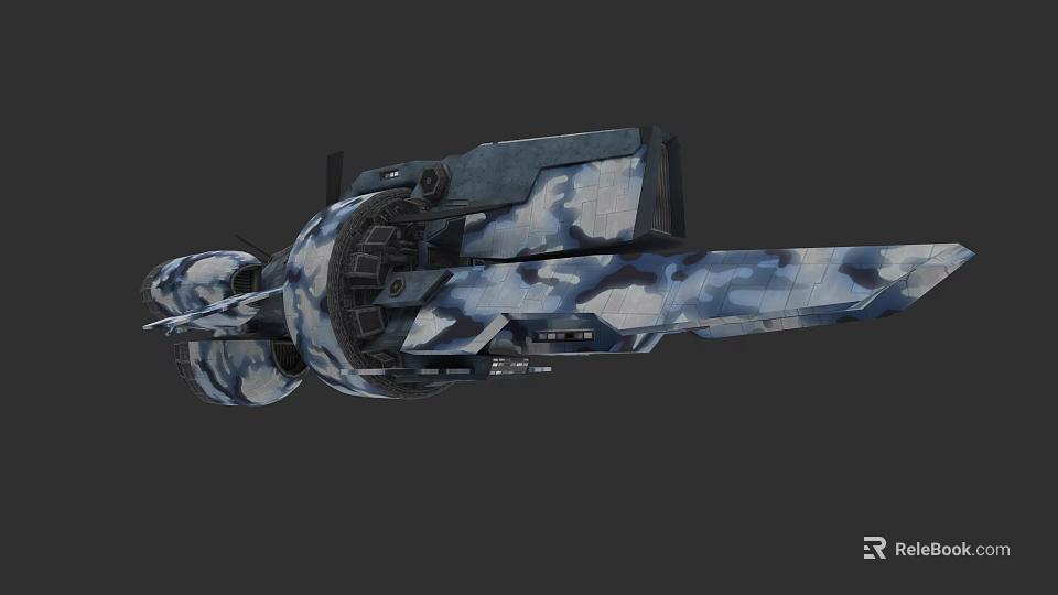 Camouflage Mechanical Device With Detailed Structure And Modern Design Features 3d model