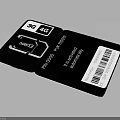 3G 4G SIM Card For Electronic Devices With Mobile Network Support