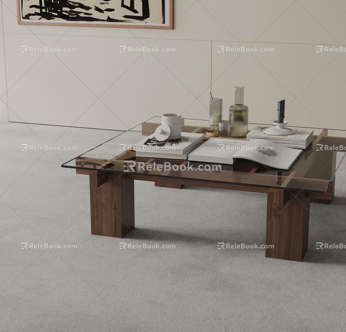 Coffee table 3d model