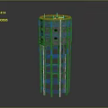 Tower defense sentry tower air defense watchtower observatory tower loft 3d model