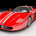 Maserati mc12 luxury car sports car racing 3d model