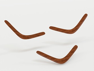 Modern Boomerang 3d model