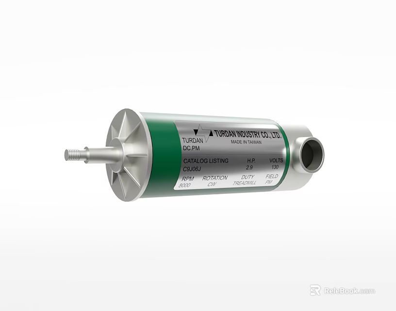 Industrial Equipment FESTO ADN Series Pneumatic Cylinder With Metal Green Silver Body 3d model 