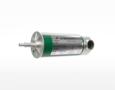 Industrial Equipment FESTO ADN Series Pneumatic Cylinder With Metal Green Silver Body 3d model