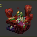 Game Environment Game Scene Fairy Tale Scene Fairy Tale Magic Scene Magic Item Fantasy Scene 3d model