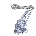 Advanced Industrial Robot Arm With Precision Joints And Stable Base For Manufacturing Automation