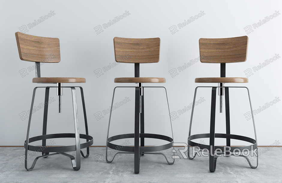 Modern Bar Chair Bar Stool model