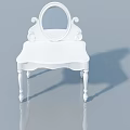 Classic White Hinged Door With Ornate Carvings And Smooth Surface Design