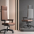 Modern Office Chair Boss Chair Conference Chair 3d model