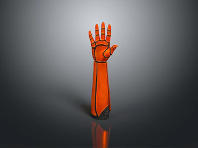 Science Fiction Gloves High-tech Gloves Mechanical Gloves Manipulator Machine Hand Machine Gloves Mecha Gloves 3d model