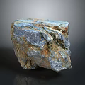 Natural Raw Stone Block With Rough Surface And Multicolored Texture For Interior Decoration