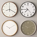Modern clock wall clock 3d model