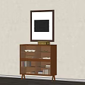 Middle Style Sideboard 3d model