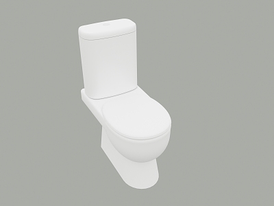 Modern toilet 3d model