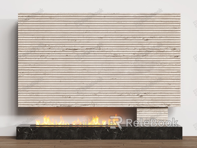 Modern Fireplace model