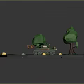 Game Environment Game Scene Fairy Tale Scene Fairy Tale Magic Scene Magic Item Fantasy Scene 3d model
