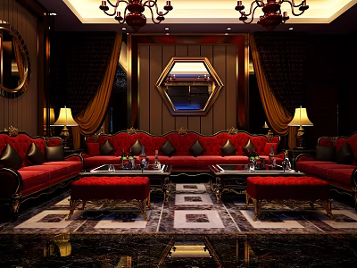 Jane Ou Ktv Room Club 3d model Jane Ou Ktv Room Club 3d model