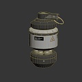 Modern Grenade Grenade 3d model