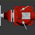 vise tool hardware tool processing tool furniture realism 3d model