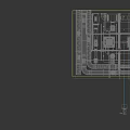 Detailed Ceiling Structure View With Exposed Pipes Vents And Mechanical Equipment