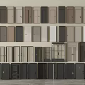 Modern Security Doors In Various Styles Colors And Materials For Home Protection