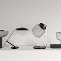 Modern Table Lamp Metal Glass Table Lamp 3d model